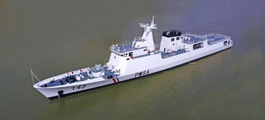 中船集团为巴基斯坦设计建造的1500吨级海事巡逻船交付